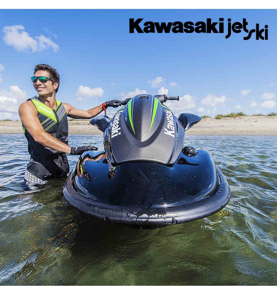 jet ski con anatroccolo kawasaki moto acqua bambino 